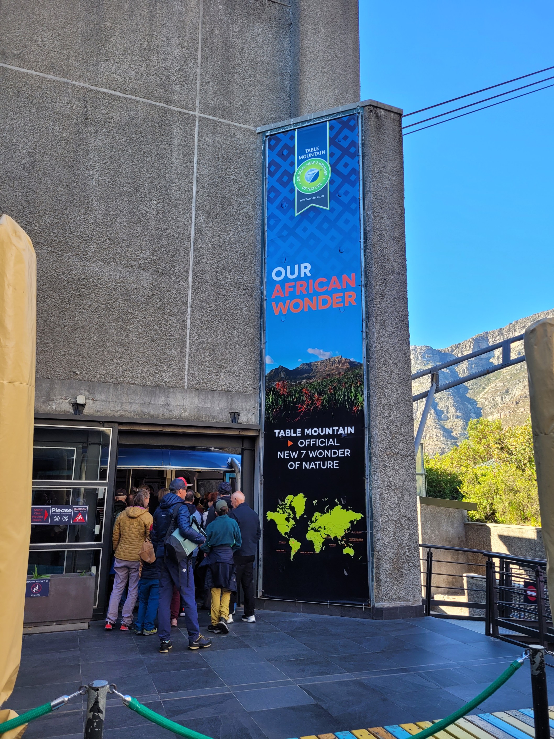 Table mountain cable car